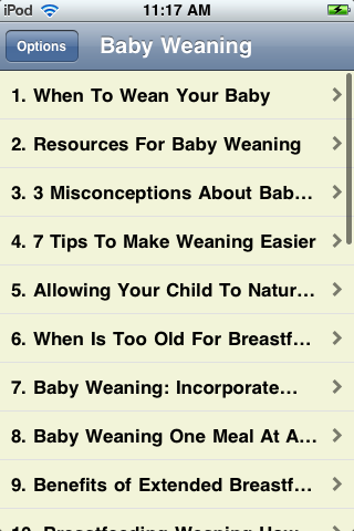 Baby Weaning image #1