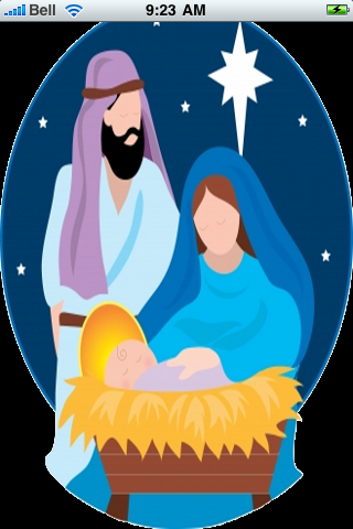 Nativity Scene Snow Globe image #1