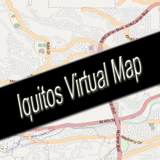 Iquitos, Peru Virtual Map