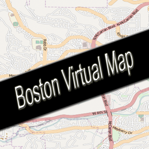 Boston, Massachusetts Virtual Map