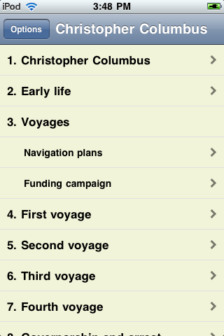Christopher Columbus - Just the Facts image #1