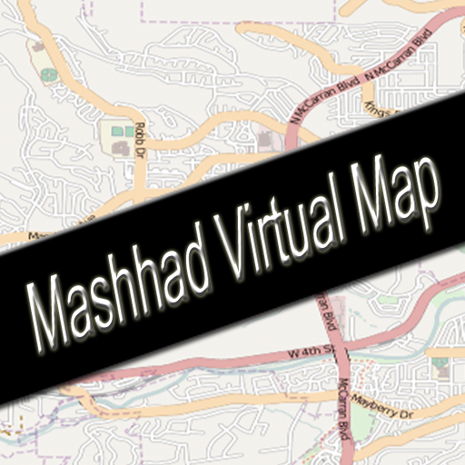 Mashhad, Iran Virtual Map