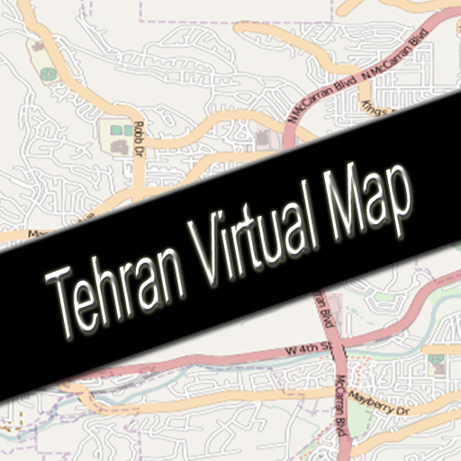 Tehran, Iran Virtual Map