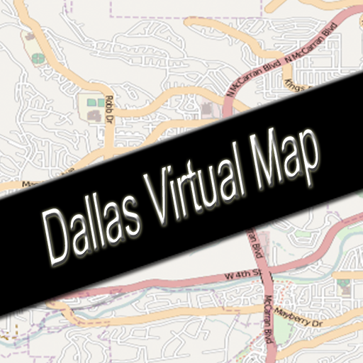 Dallas, Texas Virtual Map