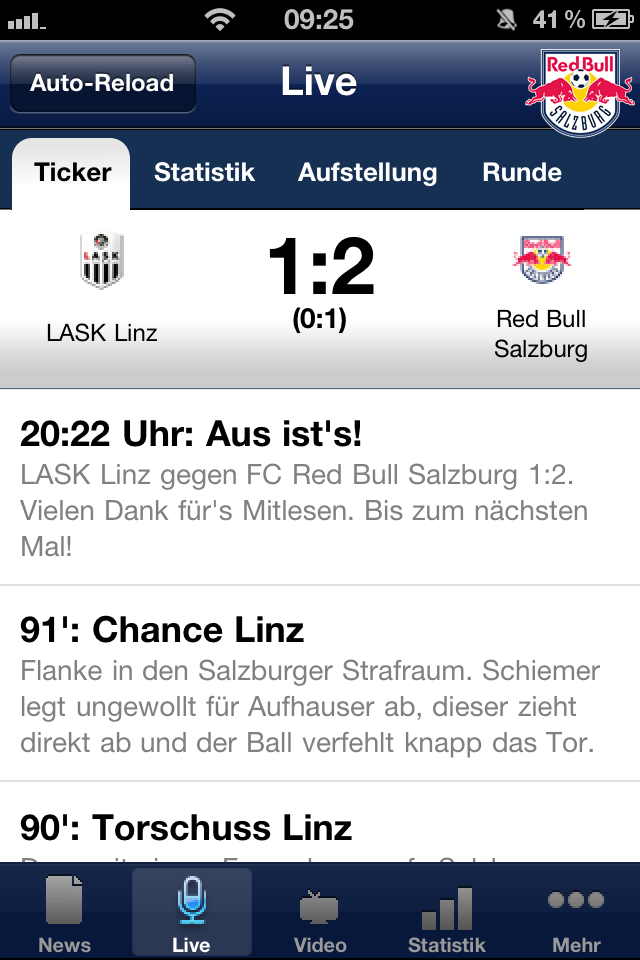 FC Red Bull Salzburg screenshot 4