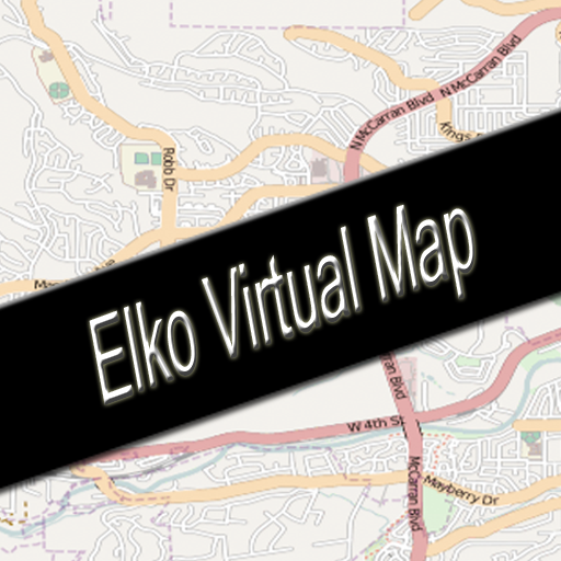 Elko, Nevada Virtual Map