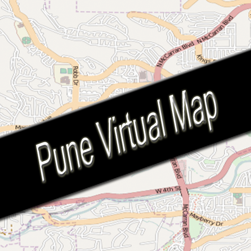 Pune, India Virtual Map