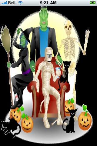 Monster Party Snow Globe image #1