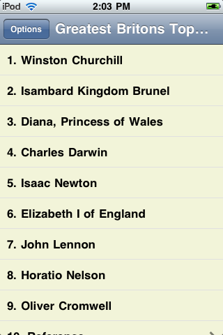 The Greatest Britons image #1