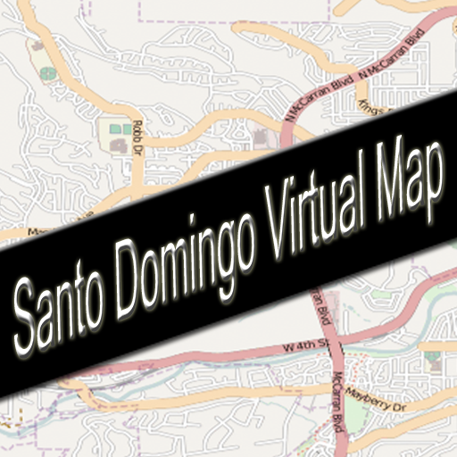 Santo Domingo, Dominican Republic Virtual Map