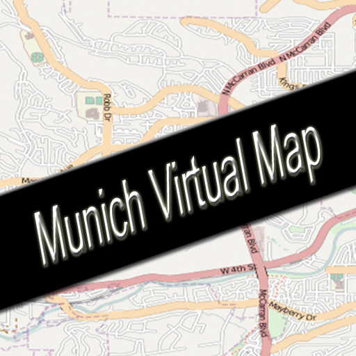 Munich, Germany Virtual Map