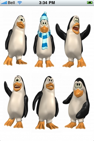 Funny Penguins Slide Puzzle image #1