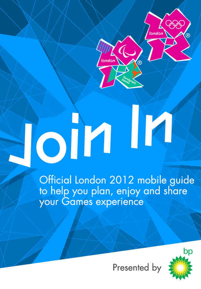 London 2012: Official Join In App for the Olympic and Paralympic Games screenshot 1
