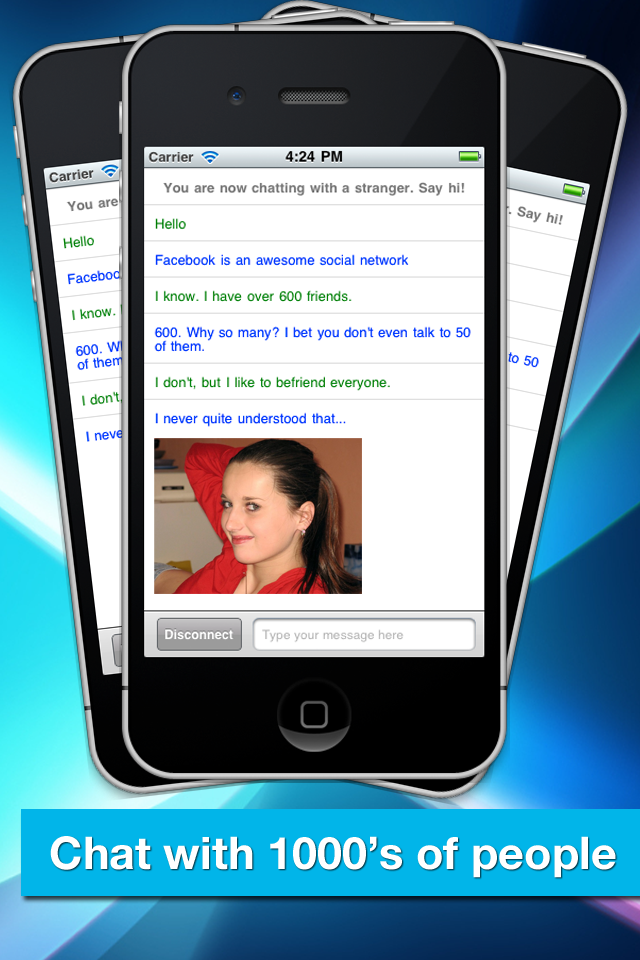 Chat for Omegle (Talk with Strangers) for iPhone.