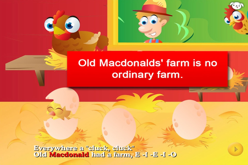 Old MacDonald Had a Farm by Bacciz Education Entertainment free app for ...