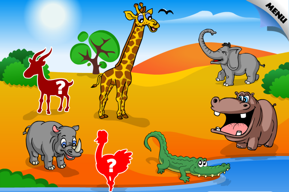 App Shopper: Abby - Animal Preschool Shape Puzzle Free - First Word ...