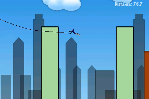 Rope'n'Fly Lite screenshot 4