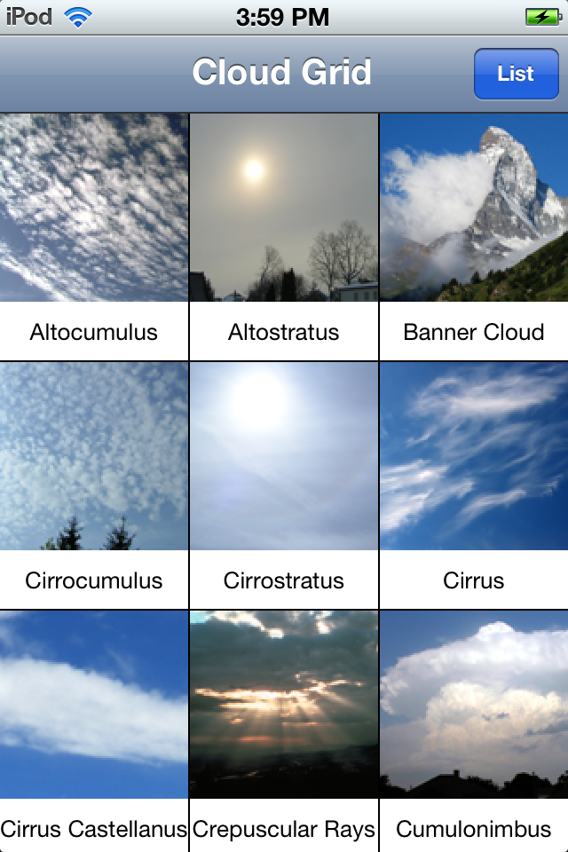 App Shopper: Cloud Types (Weather)