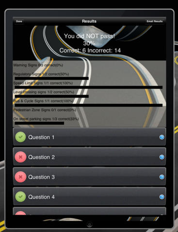 Traffic Signs UK Free - (Road Signs Quiz) screenshot 8