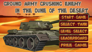 Ground army crushing enemy in the dune of the desert - Free Edition screenshot 1