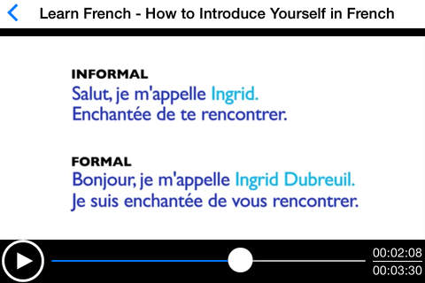 Learn French in Videos - náhled