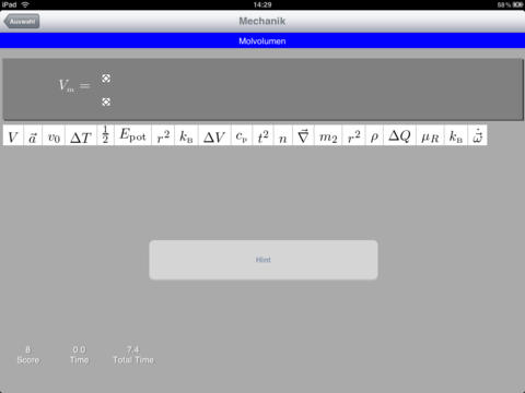 PhyLer - Physik Formeln Lernen screenshot 6