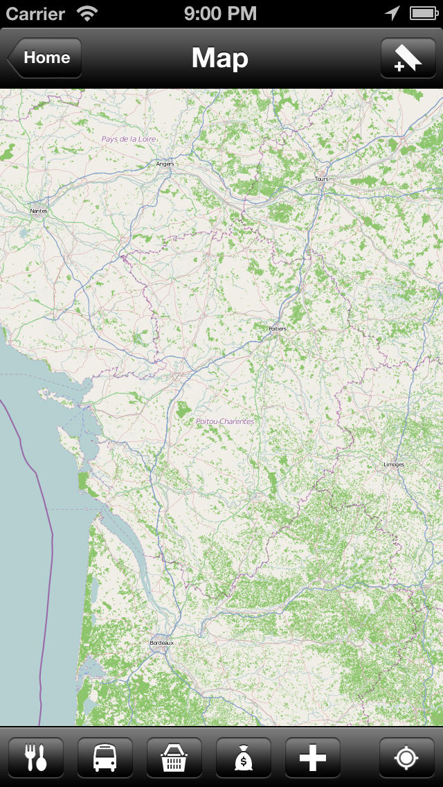 Poitou Charentes, France Map - World Offline Maps screenshot 3