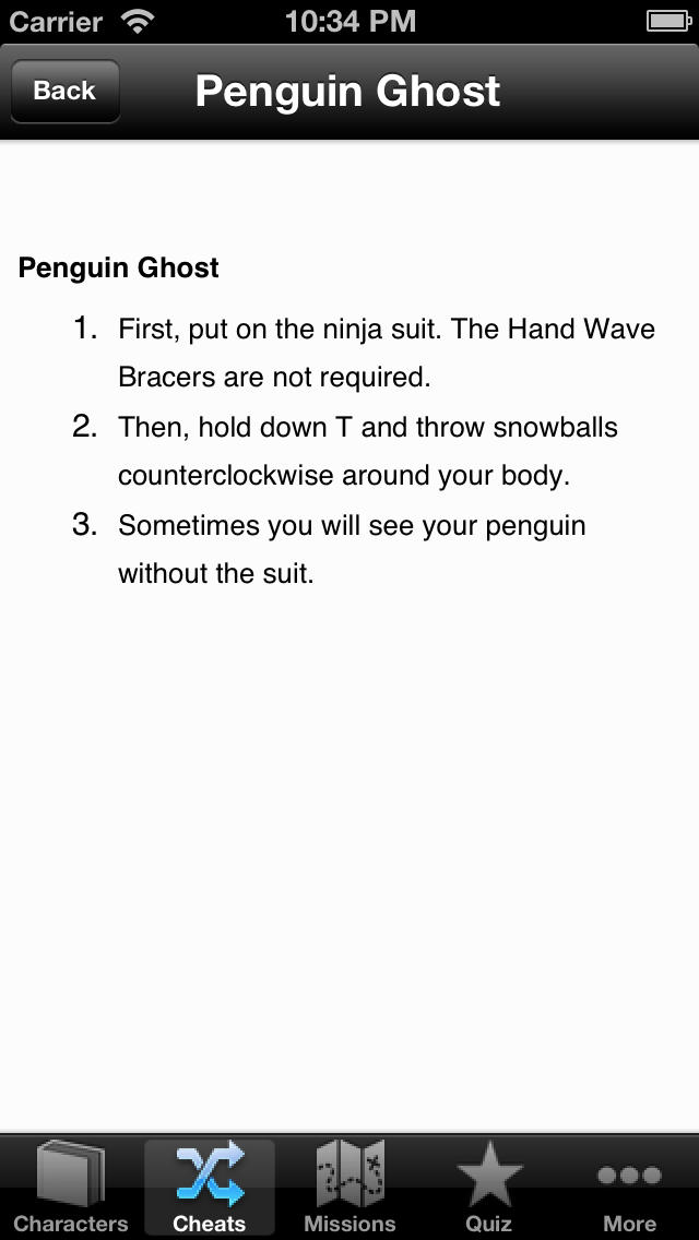 Cheats and Guide for Club Penguin screenshot 2