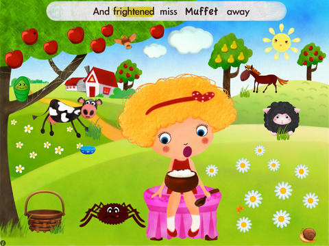 Little Miss Muffet HD screenshot 2