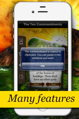 The Ten Commandments - Remember God's words! - náhled