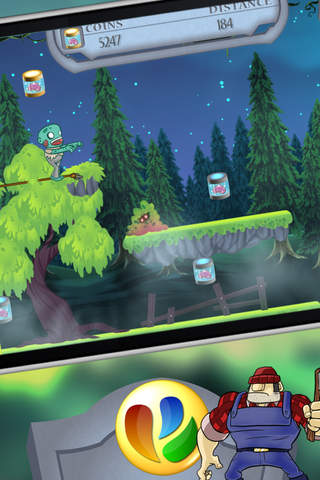 Action Zombies – A Fun Zombie Jump and Run Game - náhled