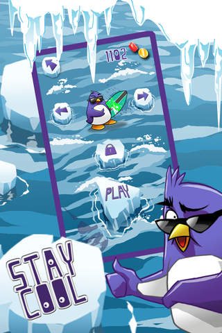 Extreme Penguin Surfing Adventure Crush - náhled