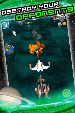 3D Space Craft Racing Shooting Game for Cool boys  - náhled