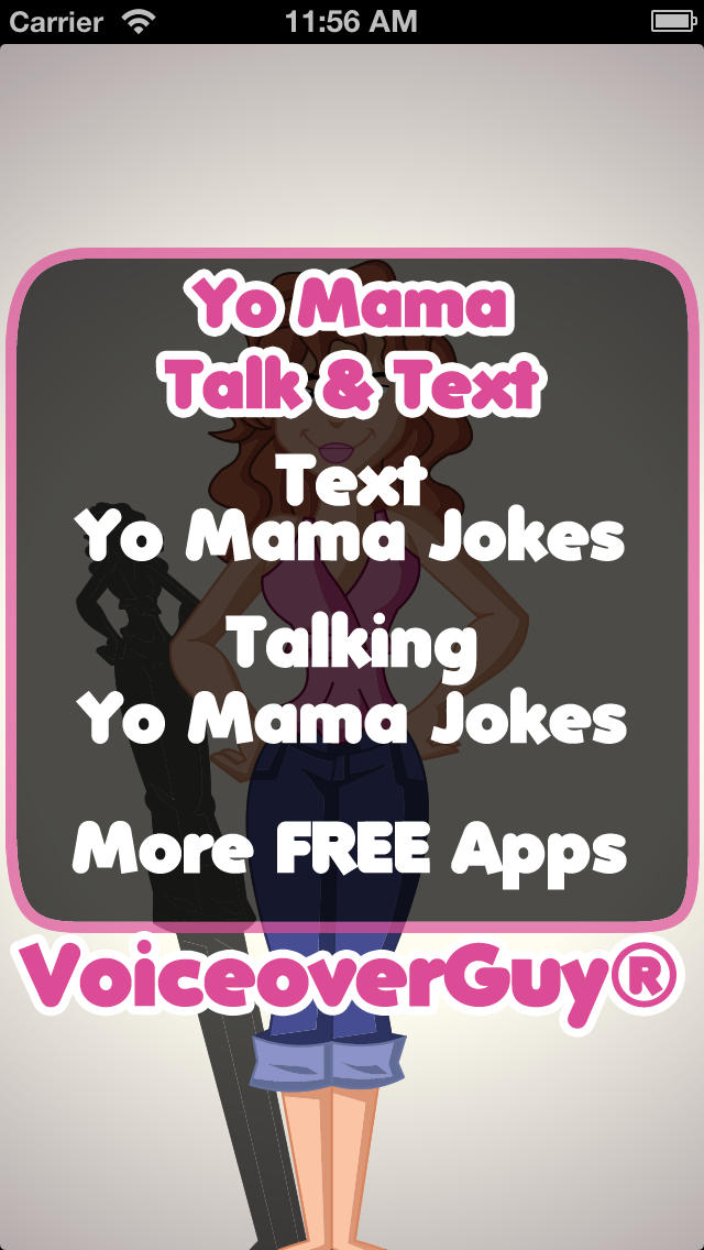 Yo Mama Jokes - Talk & Text screenshot 1
