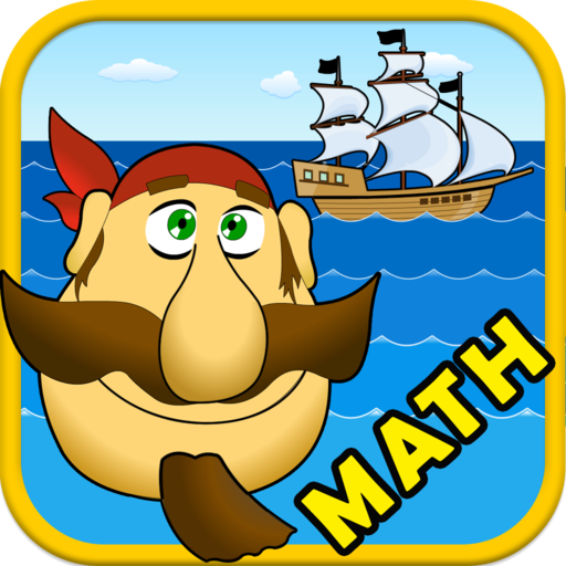 Math Sea Fight. Smart Pirate icon