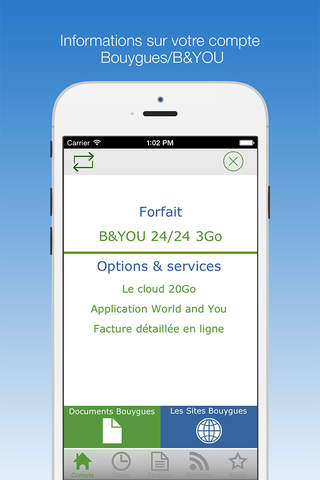 B&VOUS : Suivi conso pour B&YOU bandyou Bouygues - náhled