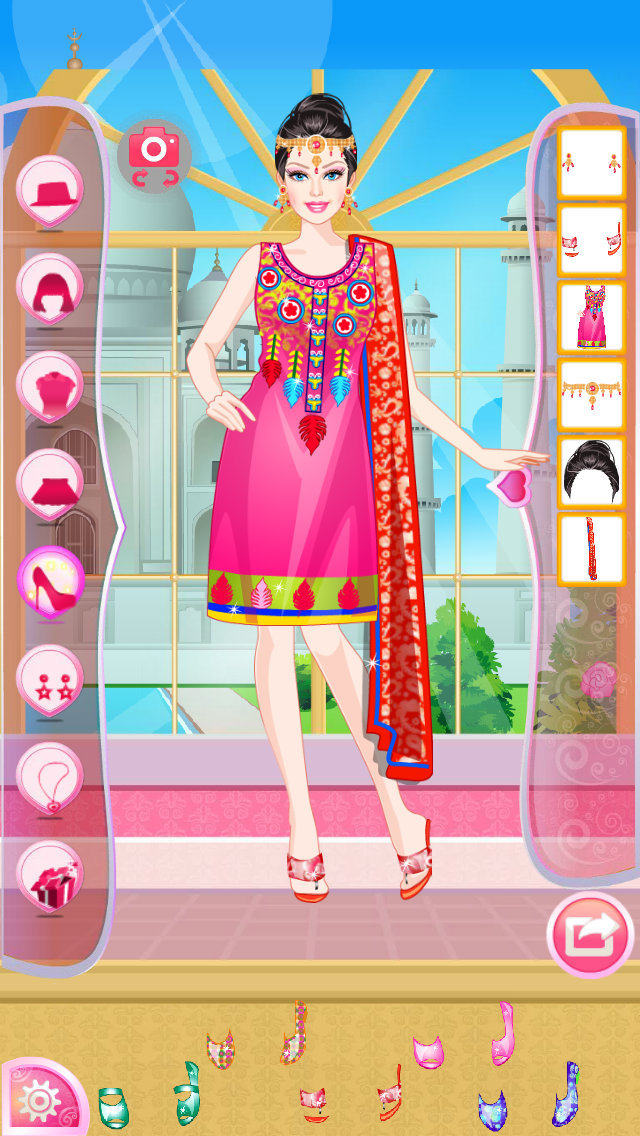 Mafa Indian Princess Dress Up | Apps | 148Apps