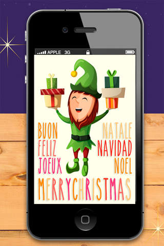 Tarjetas de navidad para niños en diferentes idiom - náhled