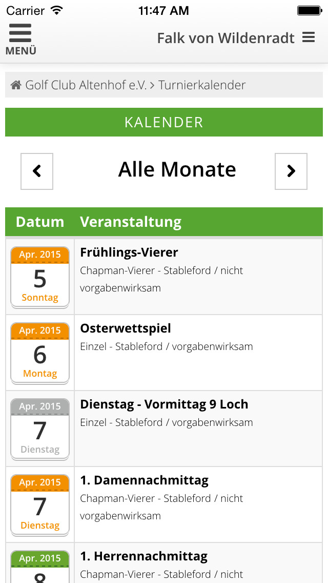 PC CADDIE Golf Club App Apps 148Apps