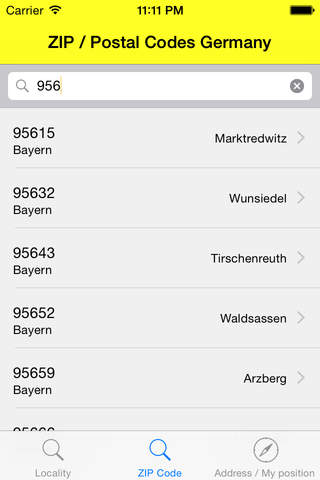 Postleitzahl Deutschland - náhled