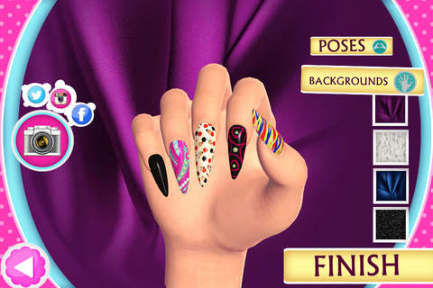 3D Nail Salon: Fancy Nails Spa Game for Girls to M - náhled