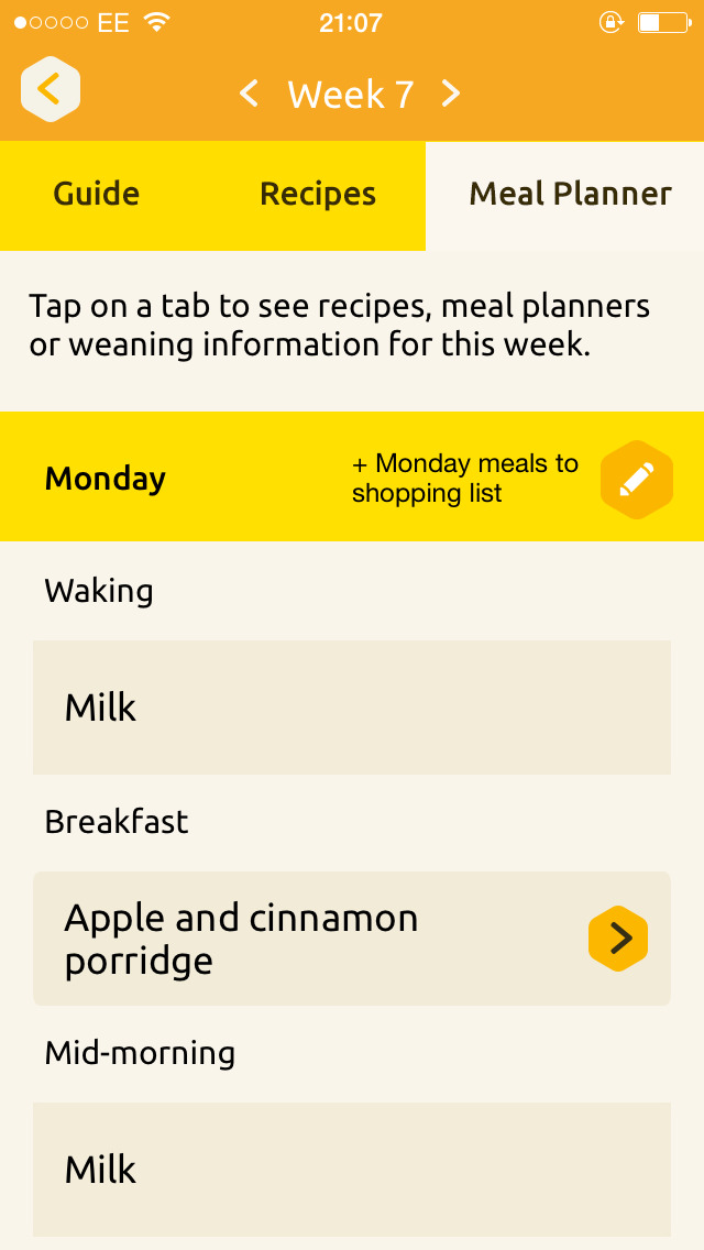 Baby weaning recipes, planners and guide - MadeForMums screenshot 4