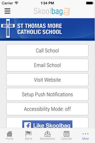St Thomas More School Alfredton - Skoolbag - náhled