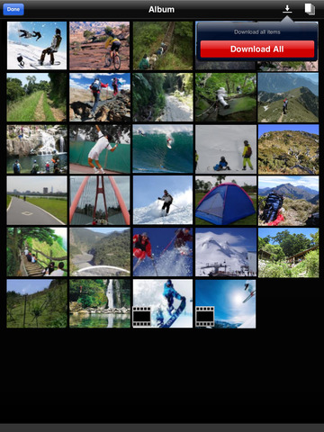 Polaroid Photo Browser - náhled