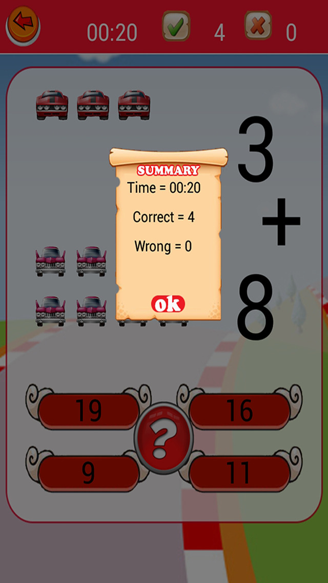 First Grade Math Game For Roary Car Version Apps 148Apps