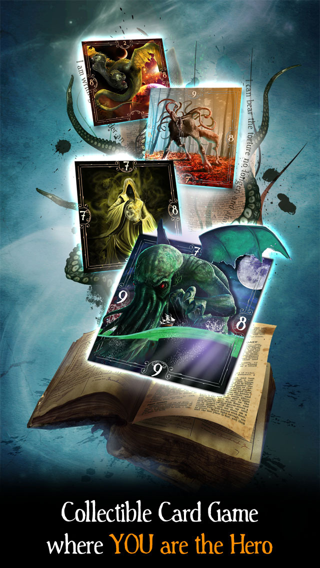 The Moaning Words - Trading Card Game in the Cthulhu Mythos screenshot 1