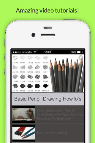 Pencil Drawing Beginner's Guide Free - náhled