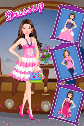 BoyFriend date Makeover & Dress up & Spa Free girl - náhled