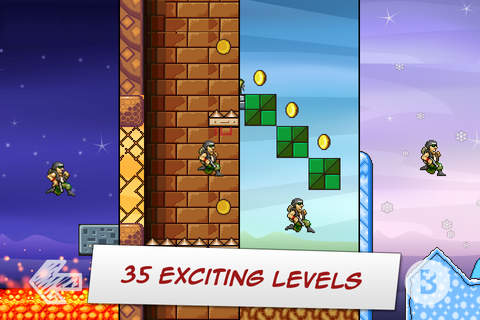 Commander Cool - 8-bit Retro Jump and Run - náhled