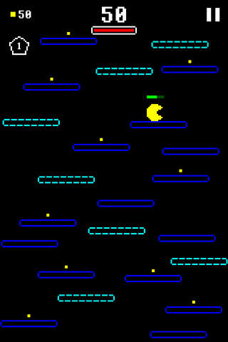 Dac Jump Pixel a retro style jump up game of pac s - náhled